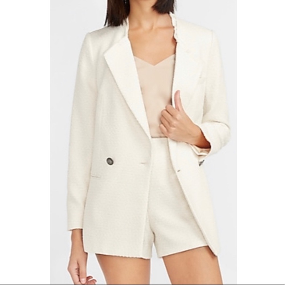 Express Double Breasted Blazer.